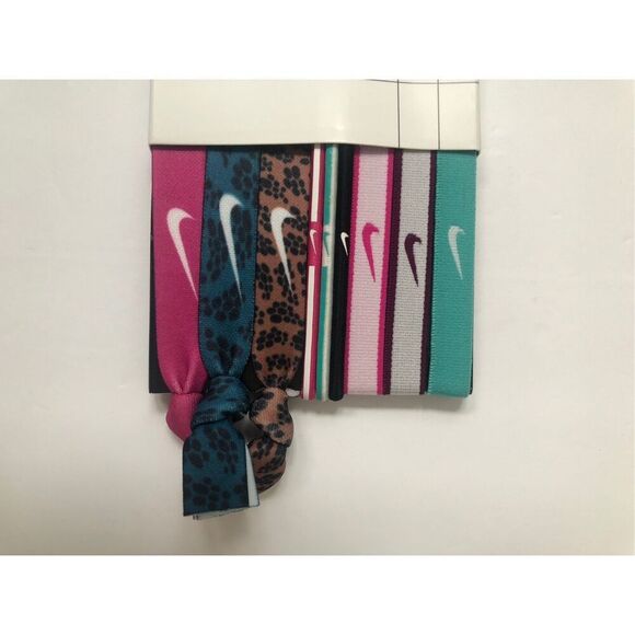 NIKE Mixed Ponytail Holders 9 PK - Picture 3 of 4